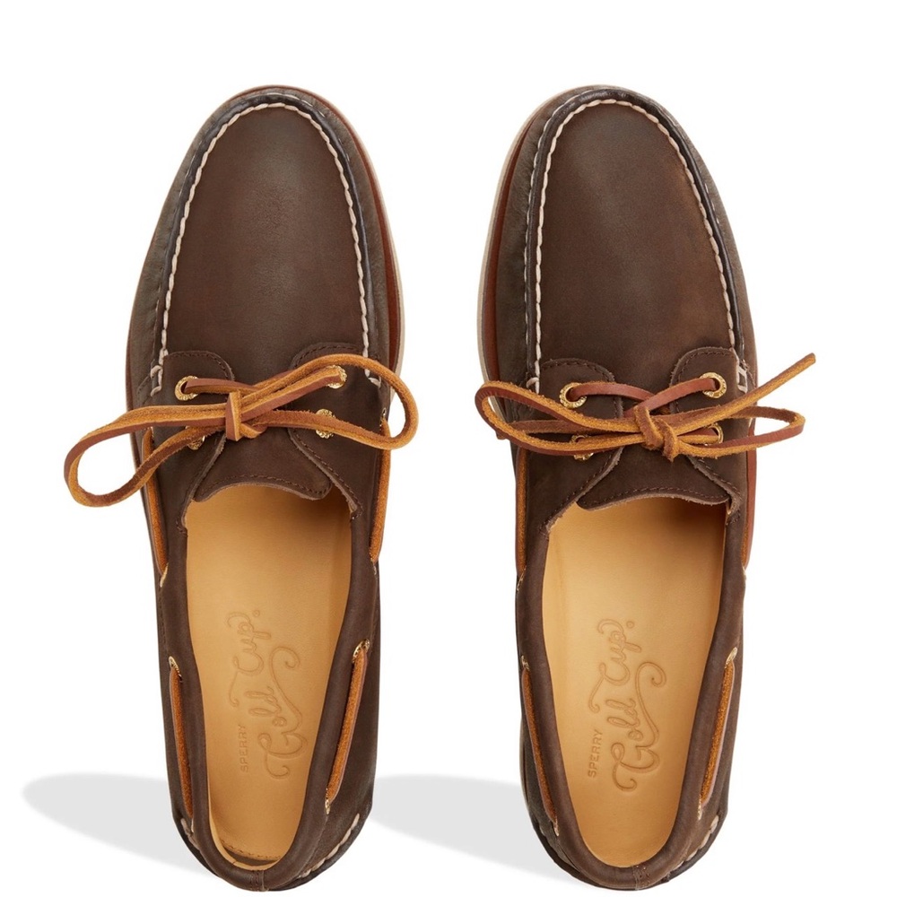 Sperry Gold Cup 2-Eye Boat Shoe - Dark Brown - Picture 4 of 6